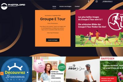 Photoload website built by IdealPC