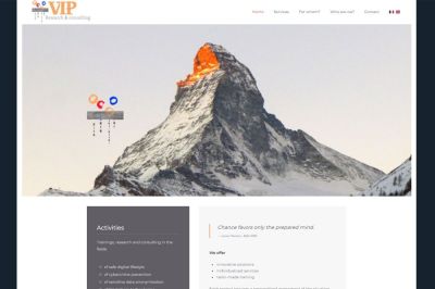 Vip website built by IdealPC