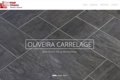 Oliveira Carrelage website built by IdealPC